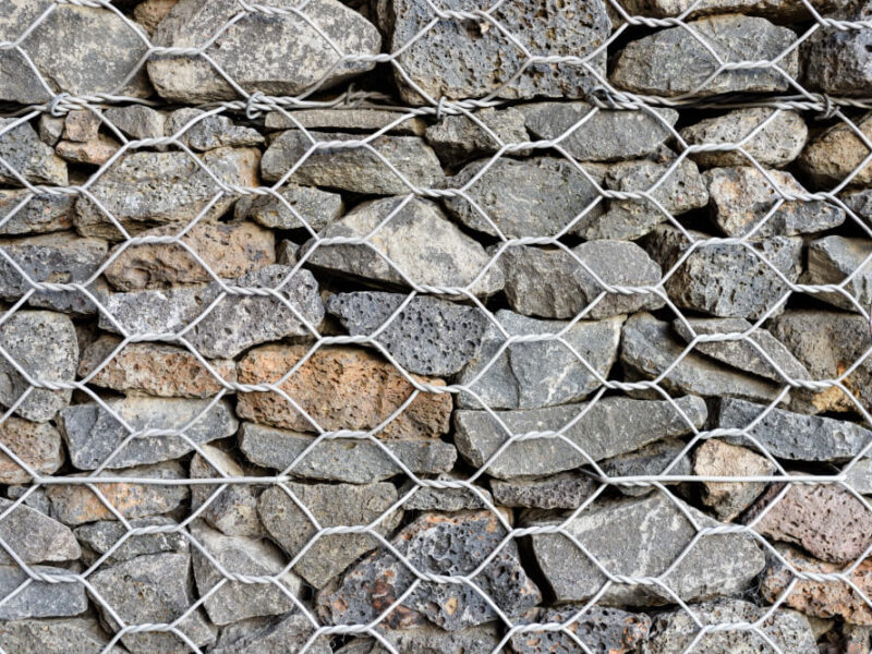 W jaki sposób są robione ogrodzenia z gabionów